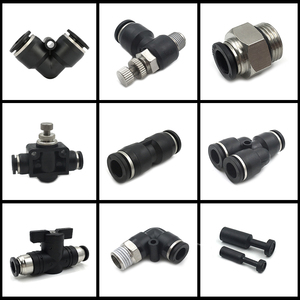 Raccordo Pneumatico Diritto <span class=keywords><strong>in</strong></span> Plastica a Innesto Rapido a 2 Vie per Tubo dell'Aria - Product Image 6