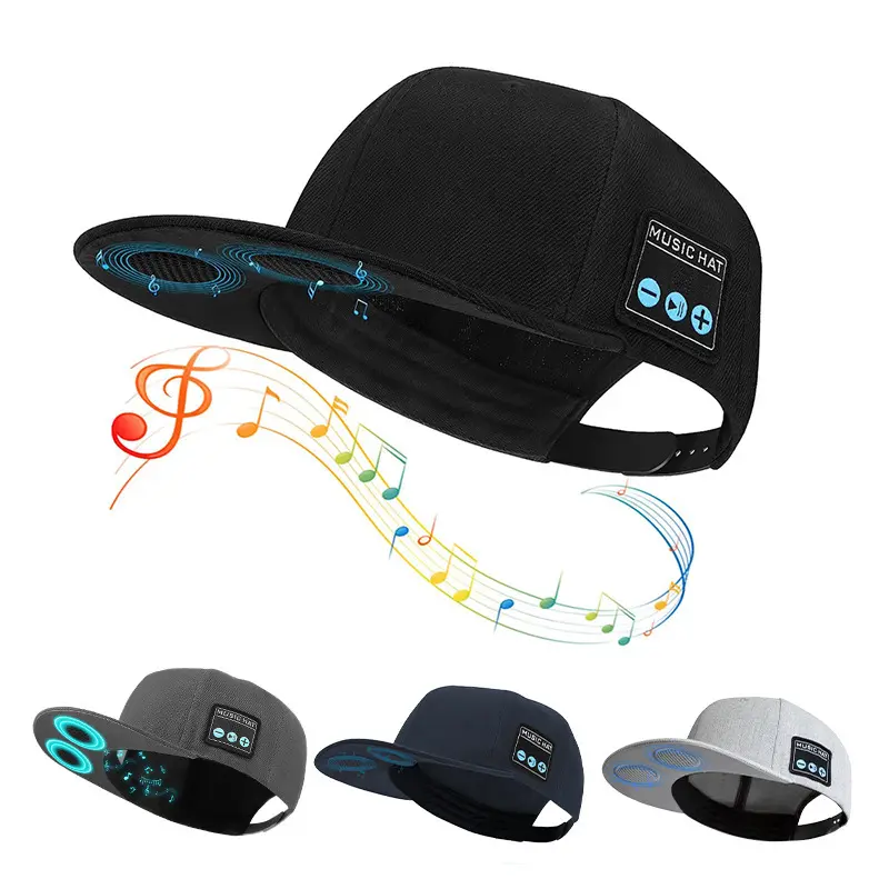 새로운 블루투스 헤드셋 음악 스테레오 모자 TK 버스트 공장 도매 헤드셋 스포츠 블루투스 모자