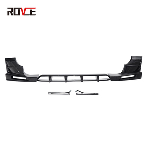 Labio delantero de parachoques de coche con LED para <span class=keywords><strong>Land</strong></span> <span class=keywords><strong>Rover</strong></span> <span class=keywords><strong>Defender</strong></span> 2021 <span class=keywords><strong>2022</strong></span> <span class=keywords><strong>2023</strong></span> estilo ROCK alerón de parachoques delantero labio - Product Image 2