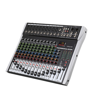 Mezclador Digital GTX-8/12 Canales con Efectos DSP Integrados, Consola Amplificada, Bluetooth, USB, Reproducción y Grabación <span class=keywords><strong>de</strong></span> Audio desde Computadora - Product Image 4