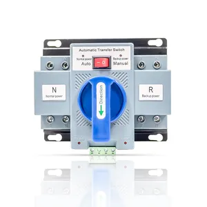 ATS 220V 2P 63A Einphasiger Pv-Trenn schalter mit doppelter Leistung und automatischer Übertragung Überspannung schutzsc halter