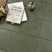 Carreaux de sol intérieurs modernes 200x200 à motif carré - Carreaux émaillés mats applicables aux hôtels, villas, chalets et fermes