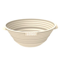 Kit de démarrage pour la fabrication de pain au levain, pliable, avec panier de fermentation en silicone de qualité alimentaire et poignées, compatible four