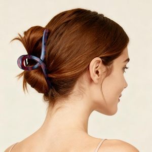 Pinzas de Pelo Premium de Plástico XL de 13 cm con Diseño de Caparazón de Tortuga, para Cabello Grueso, Resistentes, con Estampado de Leopardo, Ecológicas, para Uso Diario - Product Image 4
