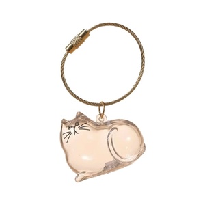 Cápsula Transparente para Guardar Pelo de Gato, Gashapon, Colgante Conmemorativo para Coche, Llavero, Venta al por Mayor - Product Image 1