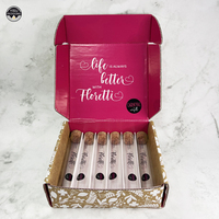 Emballage personnalisé de luxe noir mat boîte en papier pliable magnétique boîte cadeau pliable avec couvercle magnétique