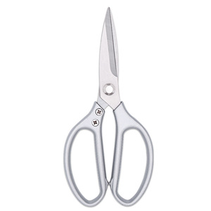 Stainless Steel Household Chicken Bone Shears Straight Head Silver Home <b>Kitchen</b> <b>Scissors</b> - Product Image 1