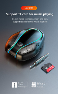 Adaptateur récepteur sans fil <span class=keywords><strong>Bluetooth</strong></span> 5.4 portable à double connexion, récepteur audio musical <span class=keywords><strong>Bluetooth</strong></span> pour <span class=keywords><strong>voiture</strong></span>, prise auxiliaire 3,5 mm - Product Image 4