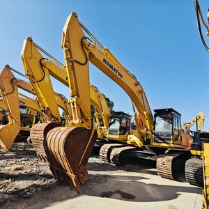 Excavatrice sur chenilles Komatsu PC350 d'occasion de haute performance, 35 tonnes, équipement minier avec moteur et transmission, à vendre - Product Image 1