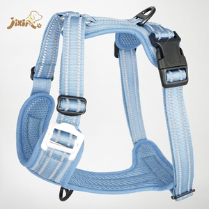 Factory Made Reflective Pet Oxford Vest Ajustável Soft Acolchoado Sem Pull Dog <span class=keywords><strong>Harness</strong></span> para Big <span class=keywords><strong>Large</strong></span> Dogs