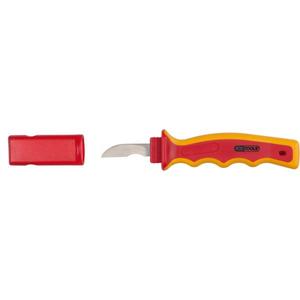 KS TOOLS - 117.1329 Couteau à dénuder avec isolation de protection, 200mm-COUPE-CÂBLE EAN 4042146541630 - Product Image 1
