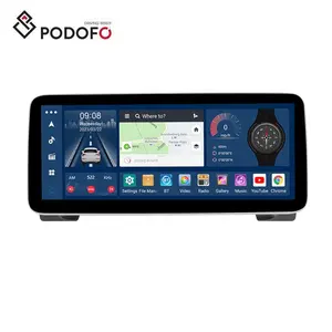 Podofo安卓12.3 ''8核2 + 32G/4 + 64G，适用于马自达马自达6 2004-2015无线Carplay安卓汽车无线全球定位系统RDS调频批发