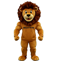 Costumes de mascotte de personnage 3D Hola / Costumes de mascotte de club de football