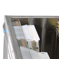 Machine sous vide électrique semi-automatique en gros pour le polissage du riz, le fraisage, le scellage de sachets souples, de canettes, de films, de papier/d'aluminium 660 mm