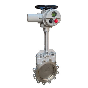 Electric Knife Gate Valve DN50 To DN200 Electric Drive Hard <b>Seal</b> For Slurry Sewage Pulp Coal Slurry Water Mixtures - Product Image 5