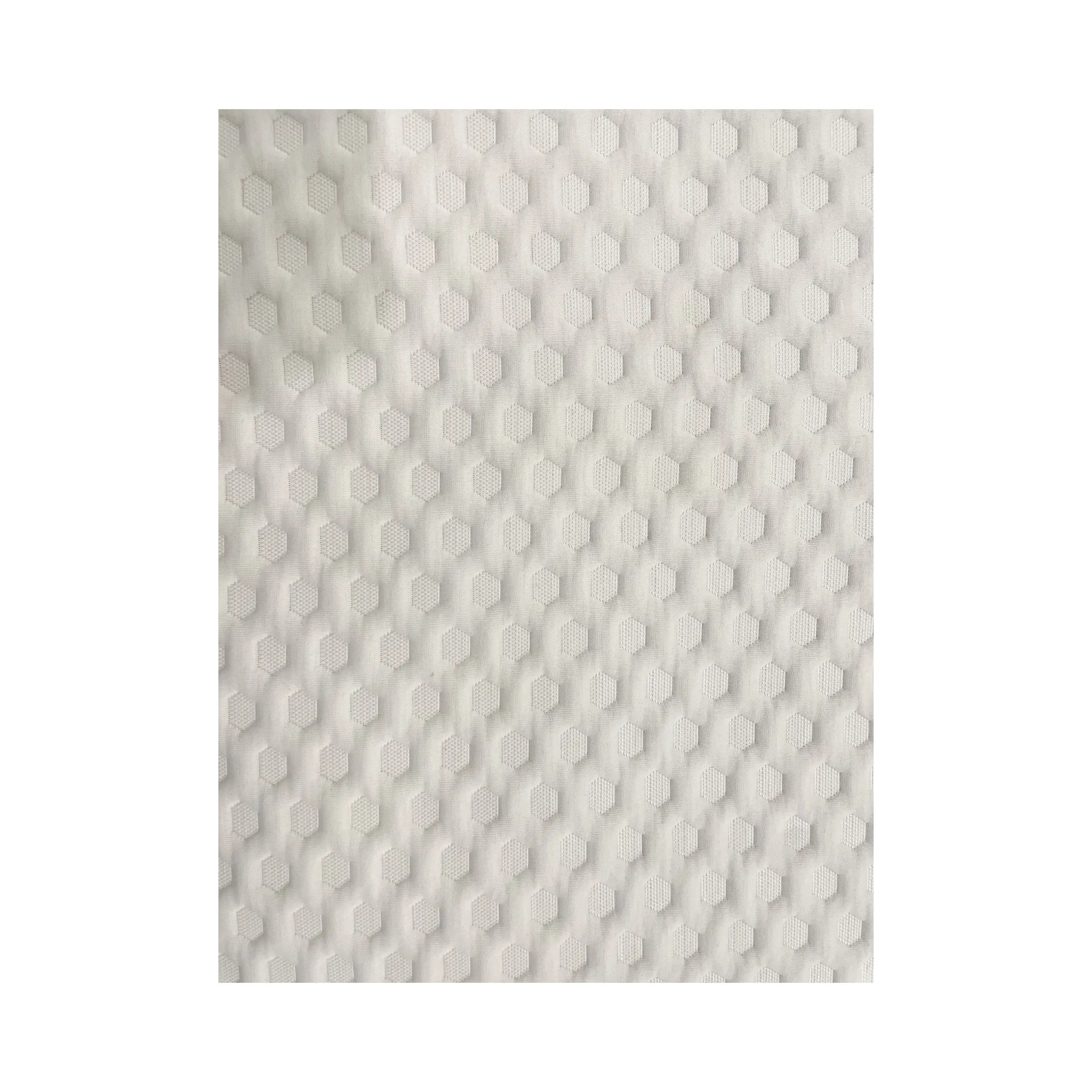 4%Spandex 96%Polyester Factory Wholesale Price White Bedding Mattress Fabric