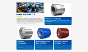 HUIYI 0.4mm Z120 DX51D Grade Color Coated PPGI Steel Coil ISO 9001 Certified For Exterior Wall Panel - Product Image 5