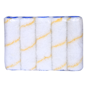 Rouleau à peinture acrylique 6 pouces à rayures jaunes, thermocollé, qualité industrielle et DIY, OEM, pour peinture et décoration – Vente chaude - Product Image 4