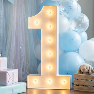 Chiffres géants lumineux de 1,20 m (21, 16, 18, 50) pour décoration de fête d'anniversaire, lettres lumineuses LED géantes pour événements, <span class=keywords><strong>location</strong></span> - Product Image 4