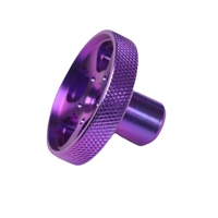 Usine personnalisée Bouton de culbuteur de frein arrière en titane revêtu de PVD Gr5 finition polie anodisée colorée moteur Sepeda de moto/écrou
