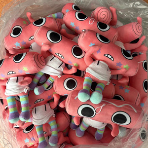 UYEAH - Muñeco de Peluche de Personaje de Dibujos Animados Rosa, Juguete de Peluche Suave, Figura de Anime OEM, Regalo al por Mayor, Juguetes de Peluche Personalizados - Product Image 4