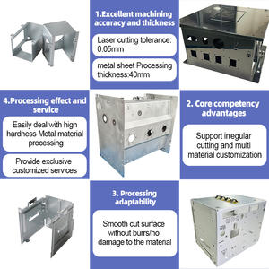 İhtisas paslanmaz çelik Metal kontrol kabini gıda/kimya sanayi su geçirmez pas geçirmez levha Metal kesme parçaları HPS marka - Product Image 5