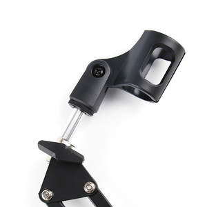Support de microphone à perche de table réglable en métal de bureau support de bras de microphone de haute qualité pour <span class=keywords><strong>podcast</strong></span> - Product Image 4