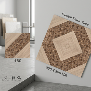 Azulejos de Piso Cerámicos Digitales Rústicos 3D de 30x30cm, Marca Vistaar, Acabado Mate, Diseño Moderno - Product Image 4