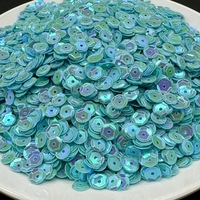Kit de perles en PVC concaves colorées blanc laiteux faites à la main, 6 mm, pour accessoires vestimentaires