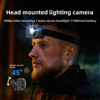 Caméra de sport d'extérieur, vision nocturne, montage sur casque, enregistrement vidéo, DVR, capteur CMOS, 20MP, 1080P, étanche IP66, portable