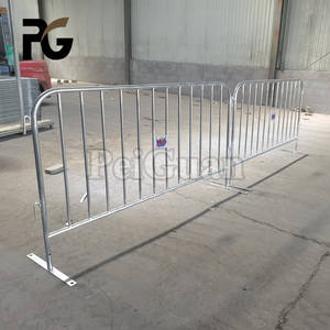 Kalabalık kontrol barikat trafik güvenliği bariyeri Metal bariyer - Product Image 5