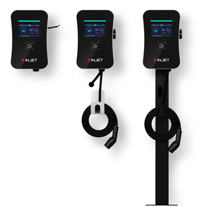 Chargeur EV extérieur INJET Swift Pro Touch 7kW/11kW/22kW avec interface Type 2, charge <span class=keywords><strong>rapide</strong></span>, OCPP 1.6J/2.0.1 Destination - Product Image 3