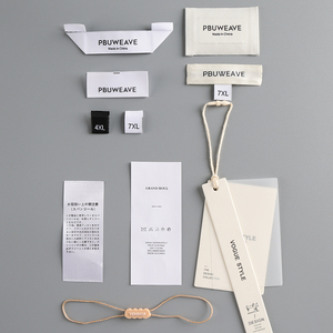 Nhà Máy Bán Hàng Trực Tiếp Quần Áo Nhựa Nhãn Tùy Chỉnh Nhãn Cho Quần Áo Thương Hiệu Quần Áo Nhãn Tag - Product Image 1