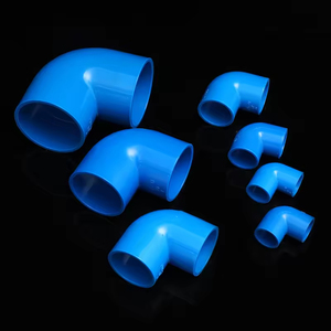 Fabricante de China de alta presión, accesorio de tubería de agua de PVC, <span class=keywords><strong>codo</strong></span> de plástico estándar DIN <span class=keywords><strong>con</strong></span> superficie pulida - Product Image 4