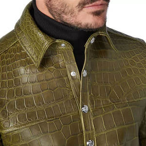 เสื้อหนังผู้ชายน้ำหนักเบาเสื้อหนังไซส์ใหญ่พิเศษ - Product Image 4