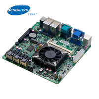 NVR38 _ I512 Nas Mini Carte Mère avec Core I5-6287U 2 * DDR3L 2 Lan 13 SATA 10 USB Single Board Computer