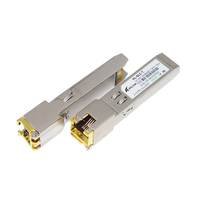 Module émetteur-récepteur optique SFP 10/100/1000 BASE-T, routeur, commutateur, port électrique GLC-T, cuivre RJ45 100M HiLink