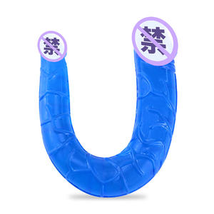 Dildo a Doppia Estremità in Gelatina per Donne <span class=keywords><strong>e</strong></span> Uomini Gay, per un Piacere Intensificato - Product Image 3