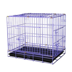 Cages pour animaux de compagnie en acier inoxydable de haute qualité chenil pour chien extérieur utilisé grandes Cages pour chiens chenils en métal - Product Image 1