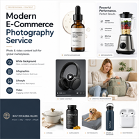 Contenido Premium A+, Imágenes Principales, Imágenes de Fondo Blanco, Imágenes de Anuncios, Página Web y 360 °   Video para Shopify, Etsy y Amazon