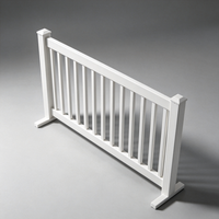 Clôture semi-privée extérieure en PVC FENTECH de 6 pieds pour balcons et jardins, écologique et imperméable