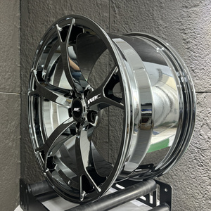 Jantes forgées Roc Custom Black Chrome 5 branches JDM 18 19 pouces 5x114.3 pour Nissan 350Z Z33 Nismo - Product Image 3