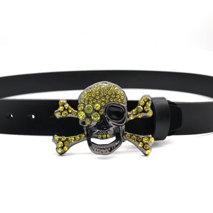 <span class=keywords><strong>Cintura</strong></span> <span class=keywords><strong>da</strong></span> <span class=keywords><strong>uomo</strong></span> in pelle con testa di teschio <span class=keywords><strong>da</strong></span> <span class=keywords><strong>uomo</strong></span> Punk di nuova moda occidentale fibbia in metallo <span class=keywords><strong>cintura</strong></span> <span class=keywords><strong>da</strong></span> <span class=keywords><strong>uomo</strong></span> di design di alta qualità - Product Image 3