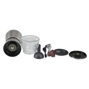 Molinillo de Café Manual de Acero Inoxidable con Rebabas de Cerámica, 8 Ajustes, Capacidad 60g, Molinillo Portátil - Product Image 2