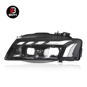 Pour Audi A5 B8 2008 2009 <span class=keywords><strong>2010</strong></span> 2011 – Phare avant LED style RS avec DRL et clignotant dynamique – Ensemble d'éclairage avant pour voiture - Product Image 2