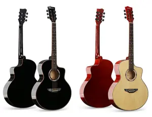 适合入门学习者练习质量好，价格低的41英寸椴木原声吉他