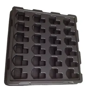 Componentes eletrônicos Leenol Plastic Insert Blister Pack Vacuum Forming Bandeja Embalagem Interna