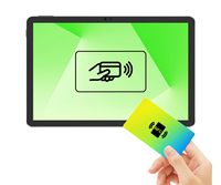 Tablet POS Android NFC 11 inci MTK6789 dengan Cradle, FHD, CE, FCC, ROHS, GMS, Tap-to-pay, Android 16, G99, OEM Tablet PC