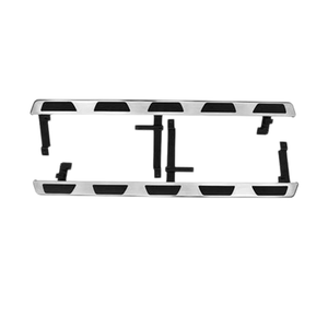 Marchepieds latéraux en alliage d'aluminium de haute qualité JOESHIER pour Audi Q5L 2018-2024 SUV, style tout-terrain et luxe, protection - Product Image 6