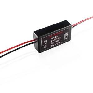 2 pièces Module <span class=keywords><strong>de</strong></span> commande <span class=keywords><strong>de</strong></span> clignotement stroboscopique pour feux stop LED 12V GS-100A - Product Image 4